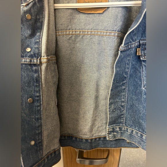 oversized levi’s denim jacket - Picture 3 of 4